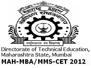 DTE Conducts MAH-MBA/MMS-CET-2012 DTE Conducts MAH-MBA/MMS-CET-2012