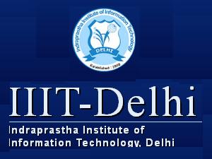 M.Tech in CS / IT at IIIT, Delhi M.Tech in CS / IT at IIIT, Delhi