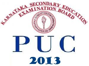 Karnataka SecondPU 2013 Casual Timetable Karnataka SecondPU 2013 Casual Timetable