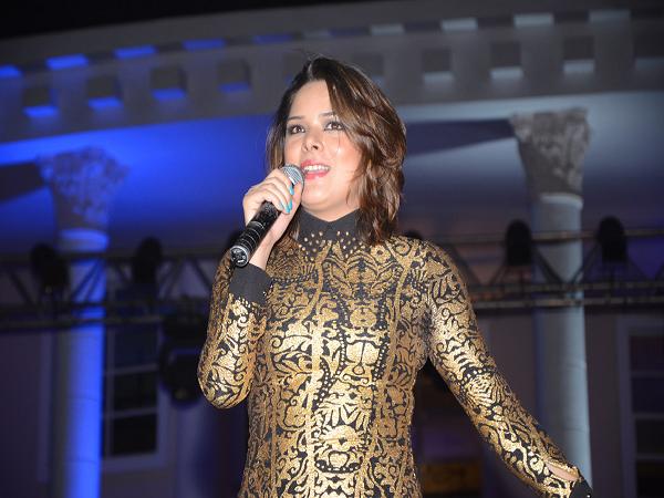 DJ Udita Goswami performing at Noida International University