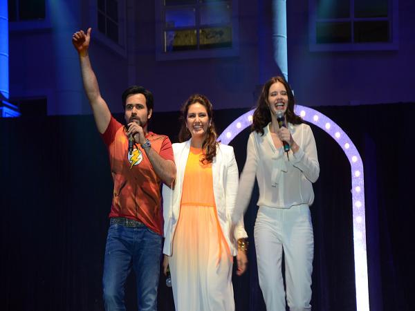 Emraan Hashmi, Huma Qureshi and Kalki Koechlin at Noida International University