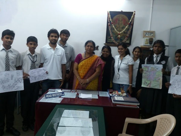 Drawing Competition at MES High School