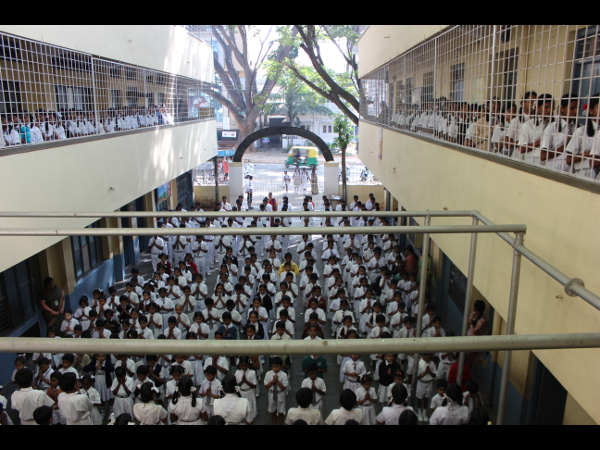 Students assembly 