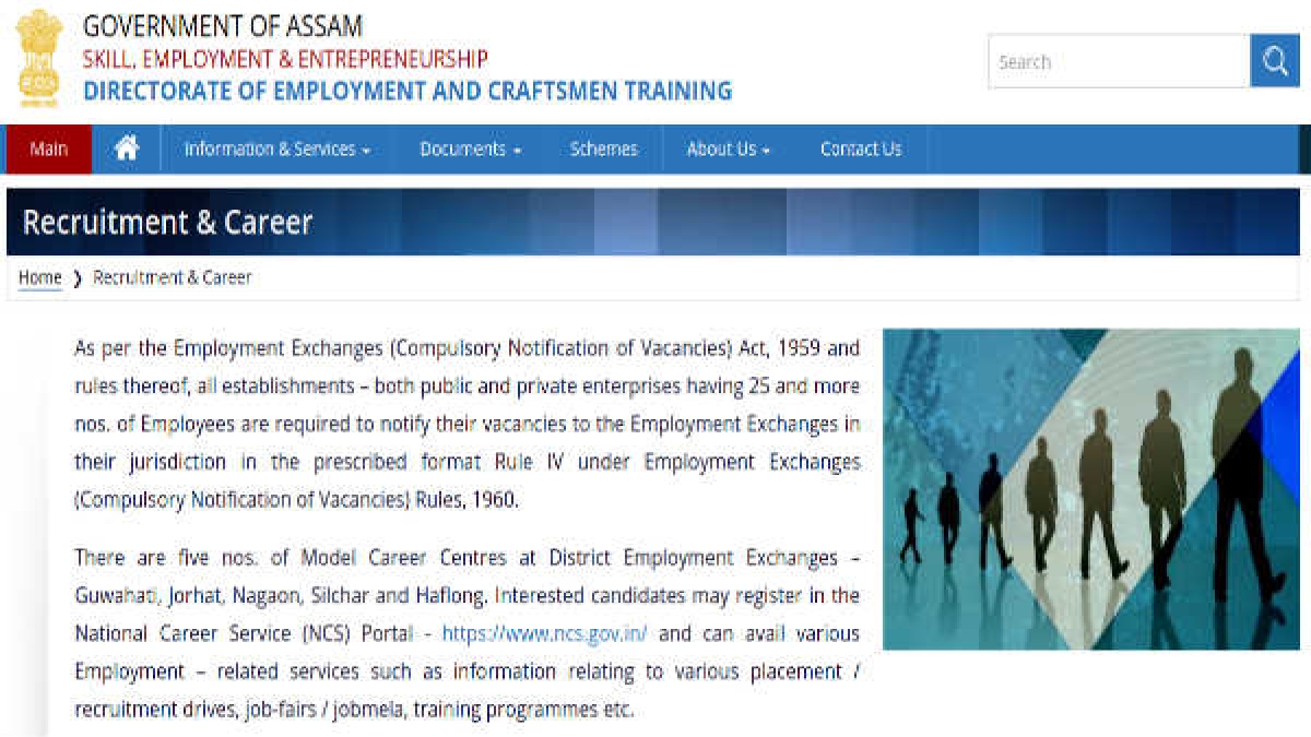 Assam Govt Jobs For 65 ITI Instructors Post In Multiple Trades At DECT  Through 'Walk-In' Selection - Careerindia