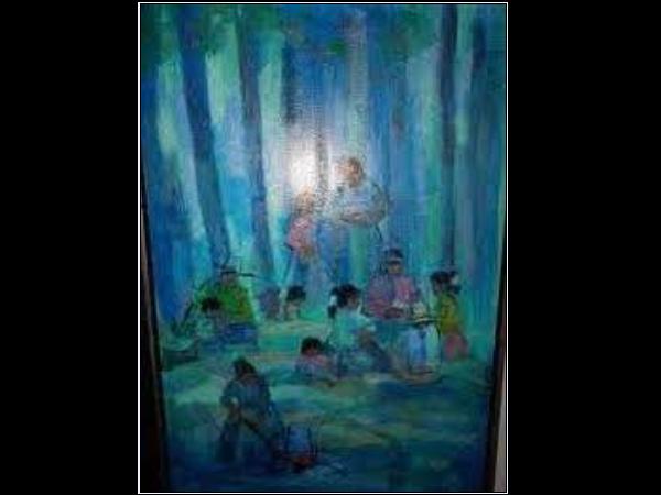 Paintings On Walls Of Delhi University