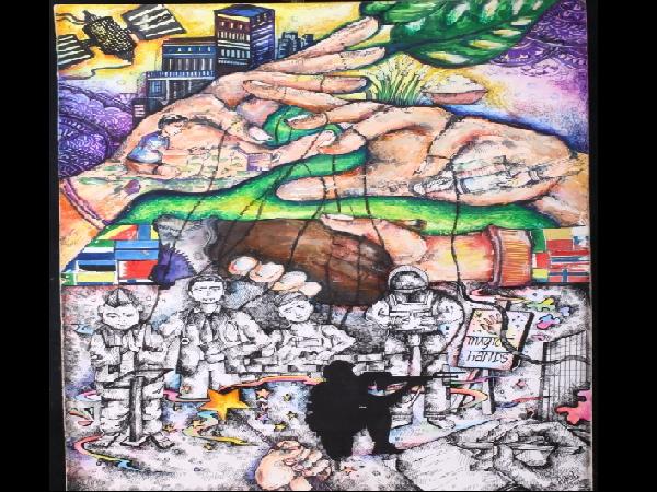 Painting By Rupali- Winner in the Competition