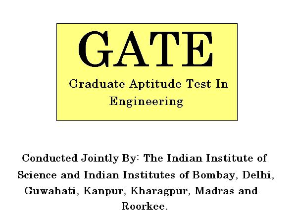 Graduate Aptitude test for Engineering (GATE)