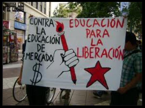 Students Protest on Demand of Free education