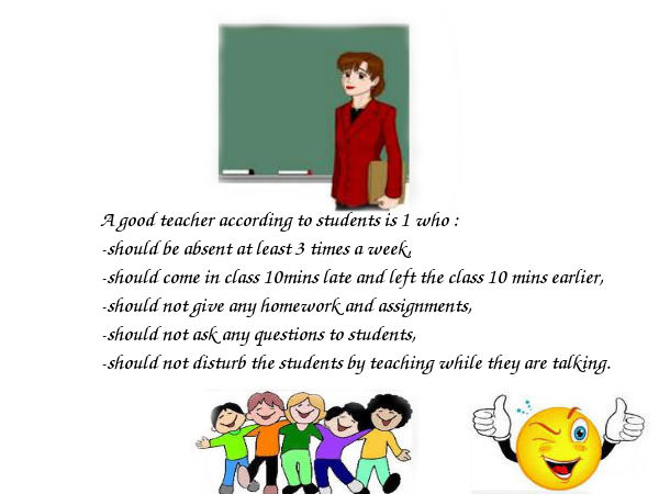 Teacher and Student Jokes