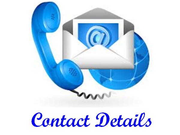 Postal Address and E-Mail