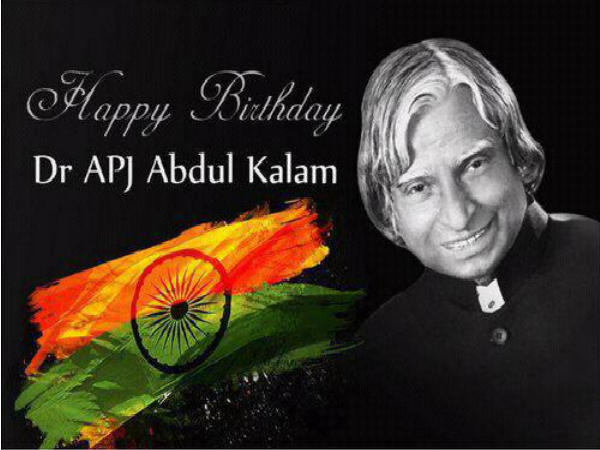 Apj Abdul Kalam Birthday Starts Video Tamil Youtube