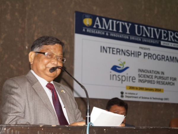 Dr. Anand Kumar – Director, Petrotech Society addressing the gathering