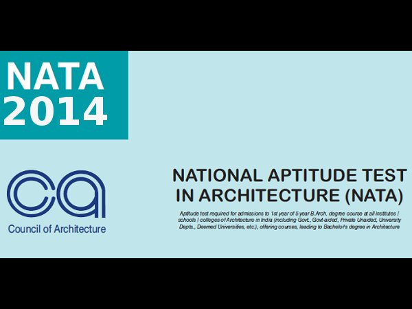 NATA 2014 Online Application from 21st February NATA 2014 Online Application from 21st February