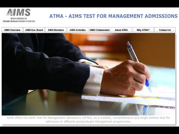 ATMA (AIMS Test For Management Admissions)