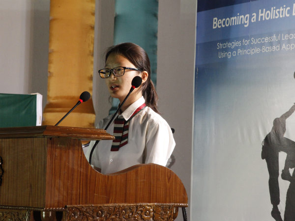 Leadership summit at Indus International School