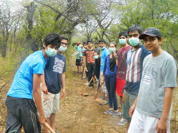 Pathways Aravali hosts Service Project
