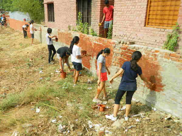 Pathways Aravali hosts Service Project
