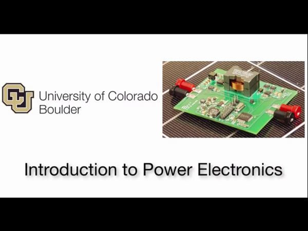 Introduction to Power Electronics Introduction to Power Electronics