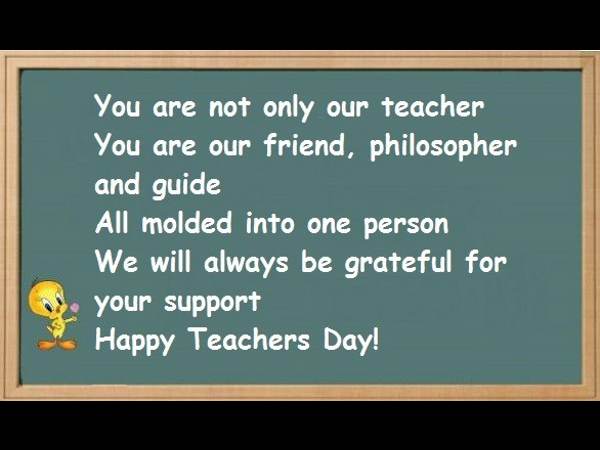Happy Teacher's Day - Quotes