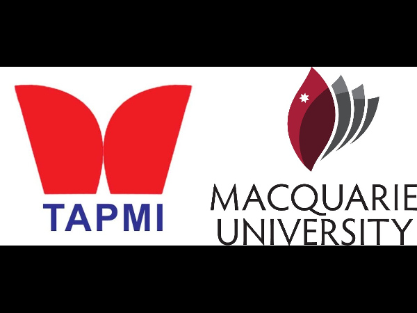 Macquaire University signs MoU with TAPMI Macquaire University signs MoU with TAPMI