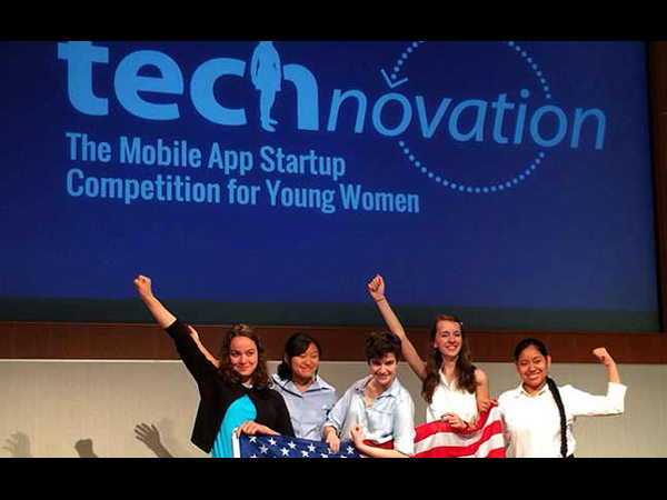 Bengaluru 5 girls won technovation contest in US Bengaluru 5 girls won technovation contest in US