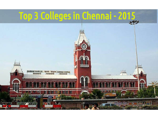 Top 3 Colleges in Chennai