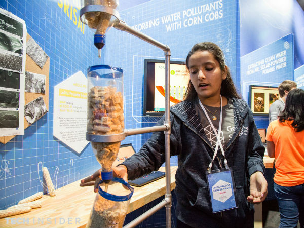 Lalita developed water purifier