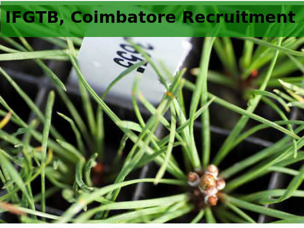 IFGTB Recruits 05 JRF & Field Asst Posts 2016 IFGTB Recruits 05 JRF & Field Asst Posts 2016