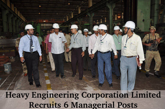 HECL Recruitment for 6 Managerial Posts 2016 HECL Recruitment for 6 Managerial Posts 2016