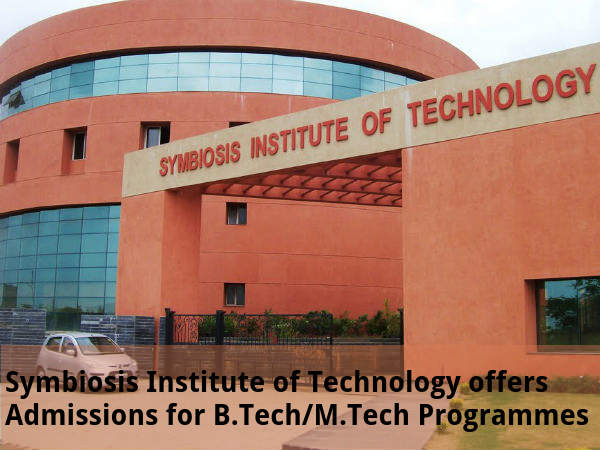 SIT offers Admissions for B.Tech/M.Tech Programmes SIT offers Admissions for B.Tech/M.Tech Programmes