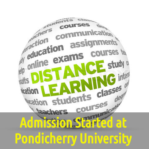 Admission Begin at Pondicherry University Admission Begin at Pondicherry University