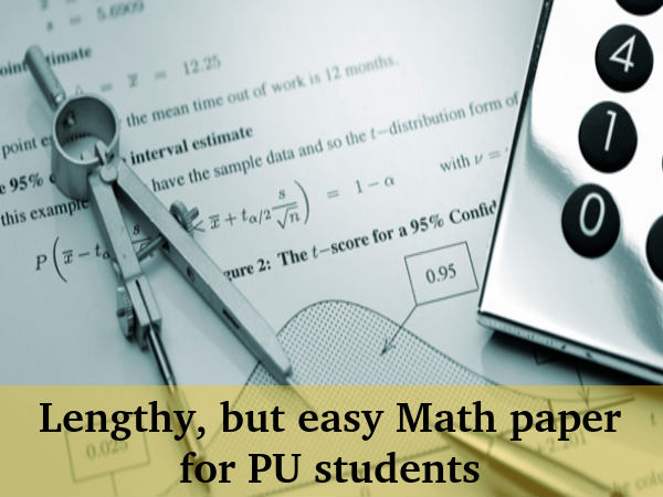 Mathematics paper Analysis: Karnataka 2 PU Exams Mathematics paper Analysis: Karnataka 2 PU Exams
