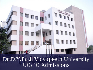 Dr.D.Y.Patil Vidyapeeth Announces UG/PG Admissions Dr.D.Y.Patil Vidyapeeth Announces UG/PG Admissions