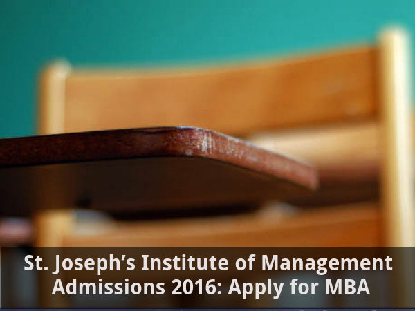 St.Joseph’s Institute of Management Admissions St.Joseph’s Institute of Management Admissions