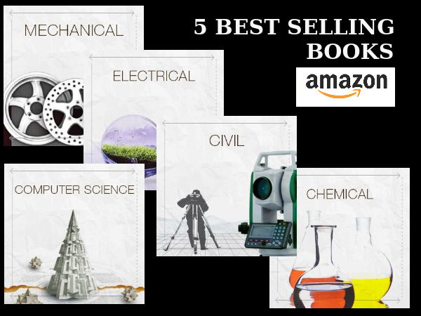 5 Best Selling Books at India's Largest Bookstore 'AMAZON