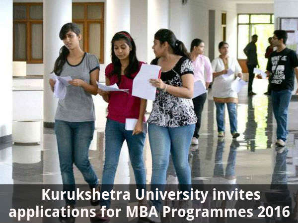 Kurukshetra University Offers Admission for MBA Kurukshetra University Offers Admission for MBA