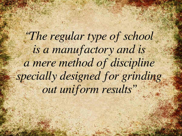 On Schooling