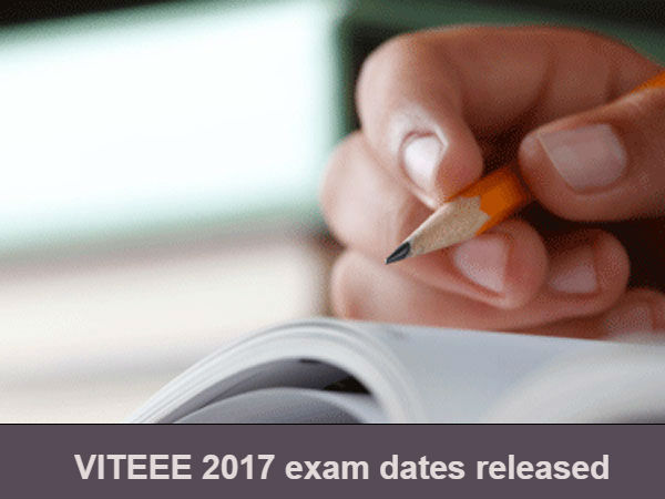 VITEEE application will start in November VITEEE application will start in November
