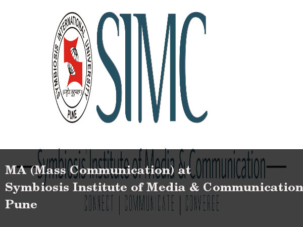 Apply for MA (Mass Communication) at SIMC Pune Apply for MA (Mass Communication) at SIMC Pune
