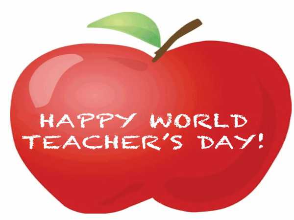 Happy world teachers day