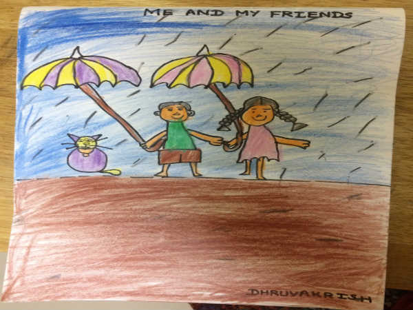 Friends make the world beautiful