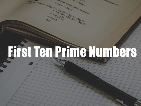 Range Of Prime Numbers