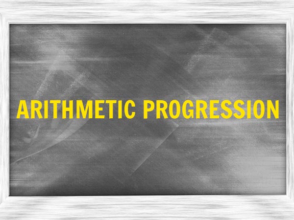 2. Arithmetic Progression