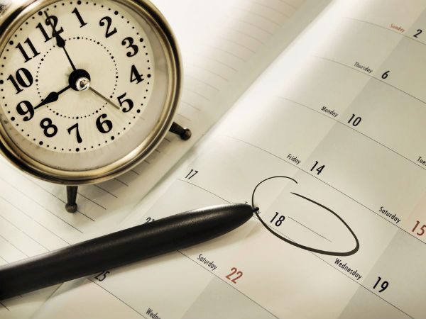 Follow A Schedule