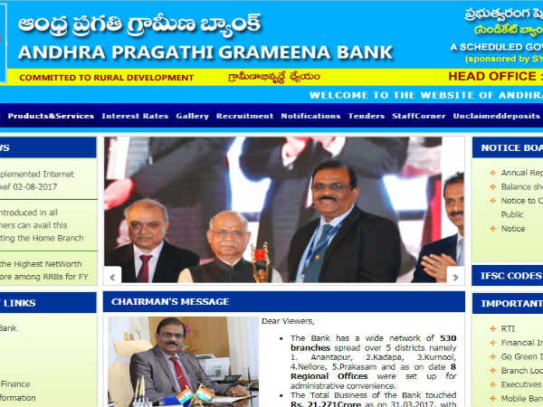 Andhra Pragathi Grameena Bank Recruitment 2018