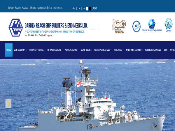 GRSE Recruitment 2019 For Supervisors GRSE Recruitment 2019 For Supervisors