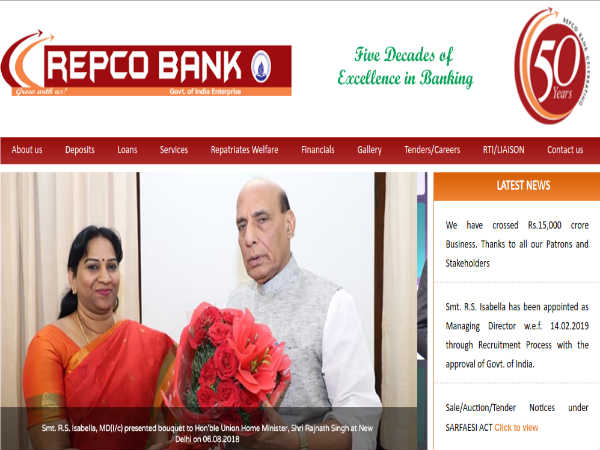 Image result for Apply for Special Duty Officers post in REPCO Bank