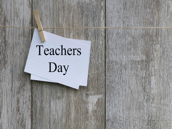 Handmade Teachers' Day Card