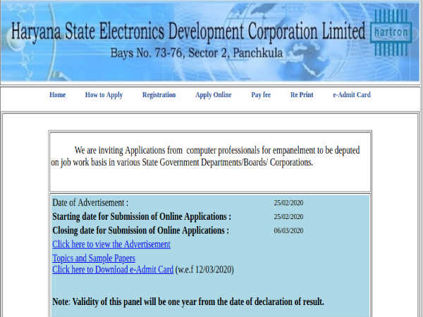 HARTRON Recruitment: 120 Positions HARTRON Recruitment: 120 Positions