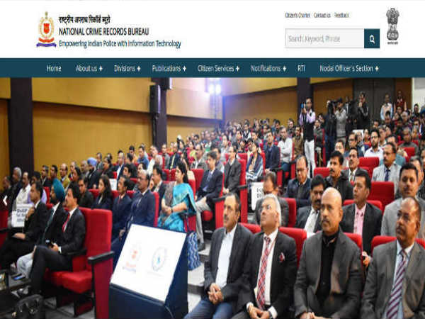 National Crime Records Bureau: Inspector National Crime Records Bureau: Inspector